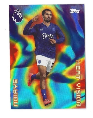 2025-26 Topps Premier League Iliman Ndiaye Heat Vision No.HV8 Case Hit - Image 1 of 2