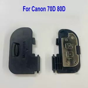 Camera Battery Cover Door Cap Lid Case for Canon 70D 80D Repair Part Replacement - Picture 1 of 1