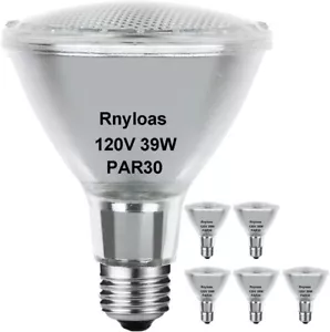 5 Pack PAR30 Short Neck Flood Light 39W 39 Watt with E26 Base - Picture 1 of 6