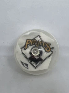 Pittsburgh Pirates Vintage MLB Mini Pennant Flag Vending Machine In Capsule 4x2" - Picture 1 of 2