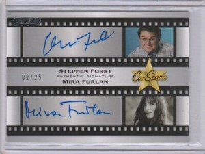 2010 Leaf Pop Century Co-Stars Autos Silver #CS-SF/MF SFurst/MFurlan #/25 048-L