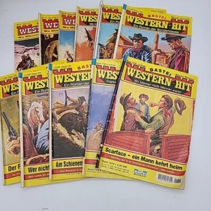 11 BASTEI Western-Hit Pulp Fiction German Booklets Books - Picture 1 of 4