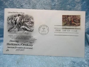 1977 Honoring Herkimer at Oriskany First Day of Issue - Picture 1 of 1