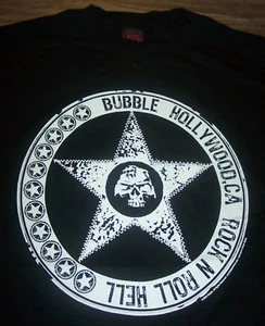 BUBBLE Rock N Roll Hell T-Shirt MENS LARGE NEW Band Hollywood CA  - Picture 1 of 3