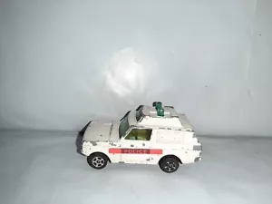 Vtg 1970s Corgi Juniors Range Rover Police Car GT Britain - Picture 1 of 6