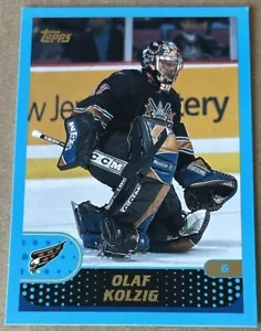 OLAF KOLZIG 2001-02 TOPPS Card #7 EX-MT Condition - Picture 1 of 2