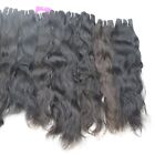 Offre de cheveux crus ondulés | Extensions de cheveux humains temples indiens crus (paquet de 3)