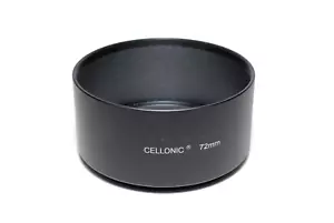 Aluminium Sonnenblende 72mm mit Frontgewinde 77mm (neuwertig) - Bild 1 von 2