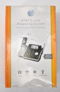 AT&T Sistema di risposta a 2 linee con doppio ID chiamante/attesa chiamata senza fili ATT-TL88102 - Foto 1 di 6