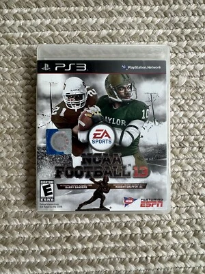 Чехол и руководство только без игры NCAA футбол 13 PS3 Playstation 3 подлинный - Изображение 1 из 3