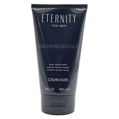 Bálsamo para después del afeitado Eternity de Calvin Klein para hombre 5,0 oz en tubo tamaño completo NUEVO Foto 1 de 2