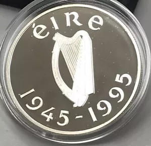 1995 Ireland United Nations One Pound Silver Proof Coin - Picture 1 of 4