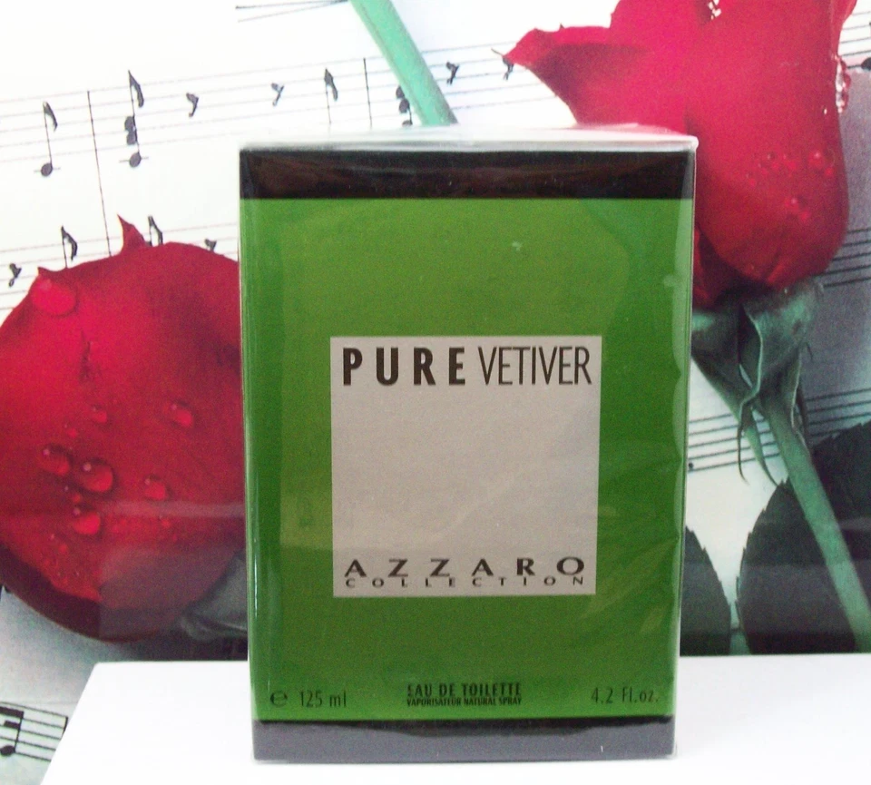 Azzaro Pure Vetiver EDT Spray 4.2 FL. OZ. Caja sellada Foto 1 de 1
