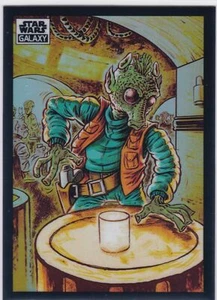 2022 Star Wars Chrome Galaxy Refractor #95 Greedo - Bild 1 von 1