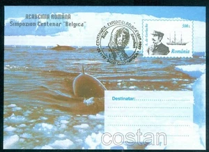 Bélgica 1995, ballena, Gerlache, expedición polar, Amundsen, Rumania, cubierta especial/153 - Imagen 1 de 1