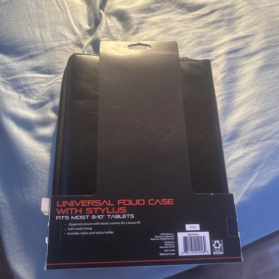 Universal Folio Case with Stylus-009951 Keyboard Case - Gray/Black - Image 1 of 1