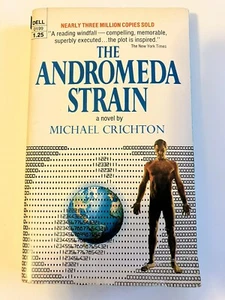 ANDROMEDA STRAIN MICHAEL CRICHTON PB DELL 1972 MOVIE TIE-IN - Foto 1 di 7