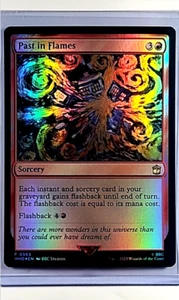 2023 MTG Magic the Gathering WHO Dr Who Promo Foil #565 Past in Flames - Picture 1 of 2