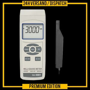 MAGNETOMETER GAUSSMETER TESLAMETER FLUSSDICHTE/INDUKTIONEN MAGNETFELDANALYSE GU1 - Bild 1 von 1