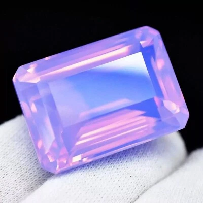 97.80 Ct+ Natural Levander Bi-Color Opal Emerald Welo Australian Gemstone - Image 1 of 4
