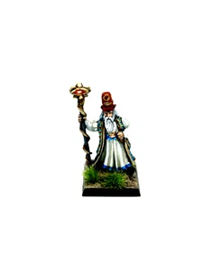 Wizard Lord Painted METAL EMPIRE WARHAMMER Oldworld TOW Bretonnian - Foto 1 di 2