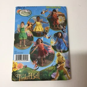 Disfraz de hada Simplicity 2872 talla 3-8 para niño Campana - Imagen 1 de 3