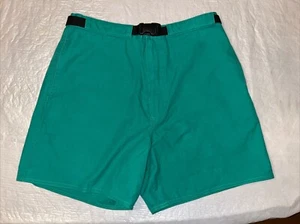 vintage Polo Sport Ralph Lauren green shorts mens Large buckle belt - Picture 1 of 7