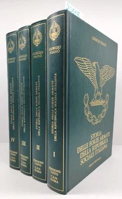 Giorgio Pisanò Storia delle forze armate della Repubblica sociale Italiana 4 vol - Immagine 1 di 4