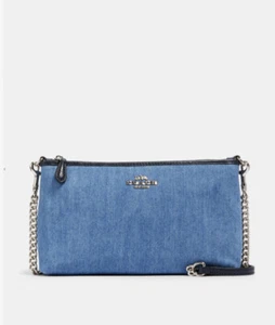 BNT COACH Zip Top Crossbody 91195 denim - Bild 1 von 3