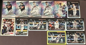 2023-2024 Topps & Topps Atlanta Braves Lot of (13) Cards - Picture 1 of 1