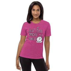 Just Five More Minutes Lightweight Tee - Picture 1 of 13