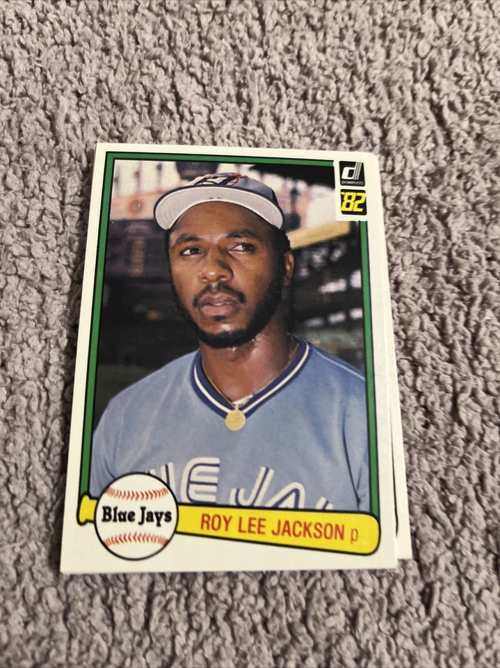 1982 Donruss Toronto Blue Jays Baseball Card #541 Roy Lee Jackson - Image 1 of 1
