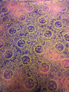 Beautiful CELESTIAL SUN METALLIC print cotton by Timeless Treasures BTY - Picture 1 of 2