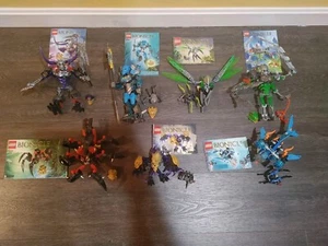 Lego Bionicle Lot Of 7 Sets. 70786, 70790, 70792, 70793, 71300, 71302 & 71304 - Picture 1 of 5