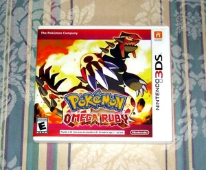 Case Only NO GAME Pokemon Omega Ruby Nintendo 3DS Original Video Game - Picture 1 of 4