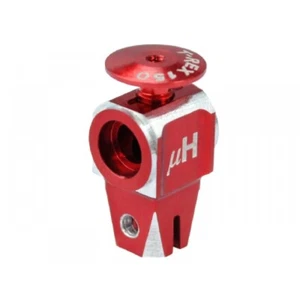 Buje de rotor principal de aluminio Microheli CNC con botón (ROJO) - T-REX 150 DFC/150 X - Imagen 1 de 1