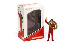 MARIO ANDRETTI TYPE II FIGURINE 1977 FRENCH GP WINNER 1/18 BY TSM 13AC01 - Picture 1 of 2