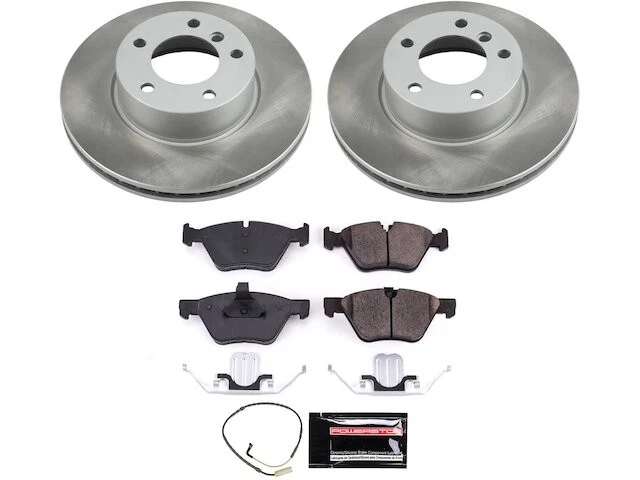 Kit de pastillas de freno delanteras y rotor para 06-07 BMW 325xi 328xi Wagon Sedan GV24M3 Foto 1 de 1