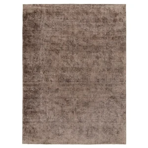 Vintage 395x290 CM Hand-Knotted Oriental Carpet Rug Modern Braun - Picture 1 of 12