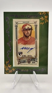 2025 Topps Allen & Ginter - Framed Mini Autographs Marcelo Mayer #MA-MMAY 1/50 - Picture 1 of 2