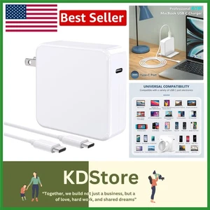 61W USB-C Fast Charging Power Adapter for MacBook Pro & Air - Picture 1 of 9