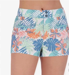 Roxy Women's UPF 50+ Stretch Boardshort, Tropic Multi, XS - Picture 1 of 3