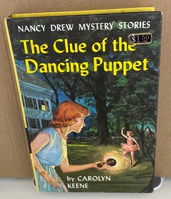 Clue of the Dancing Puppet by Carolyn Keene # 39 Nancy Drew Hardcover - Imagem 1 de 4