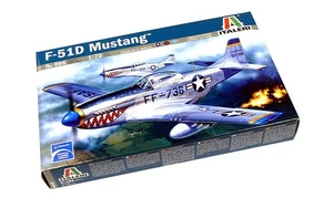 Modellino aereo ITALERI 086 1/72 F-51D Mustang scala hobby T0086 - Foto 1 di 2