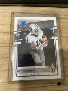 2020 Panini Donruss - Rated Rookie Henry Ruggs III #308 (RC) - Picture 1 of 2