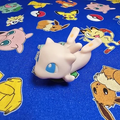 Pokemon Mew Figure Finger Puppet 2005 Nintendo Bandai Vintage Japan US Seller - Image 1 of 4