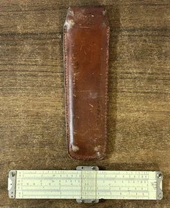 PICKETT & ECKEL Alameda, Calif., Model No. 200 Rechenlineal, Lederhülle - Bild 1 von 7