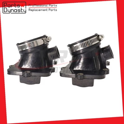 2x Botas con colector de admisión de carburador aptas para Ski-Doo 2001-2002 MXZ 600 420867882 420867880 Foto 1 de 4