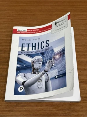 Ethics for the Information Age, 8th Ed.- Paperback, by Michael J. Quinn - Image 1 of 4