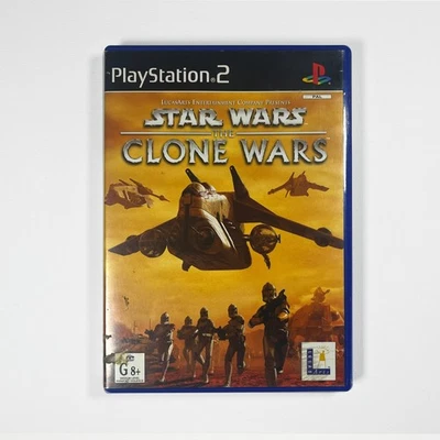 Star Wars: The Clone Wars - PlayStation 2 PS2 PAL - Complete w/Manual - Free Pos - Image 1 of 4